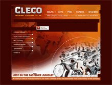 Tablet Screenshot of clecofasteners.com